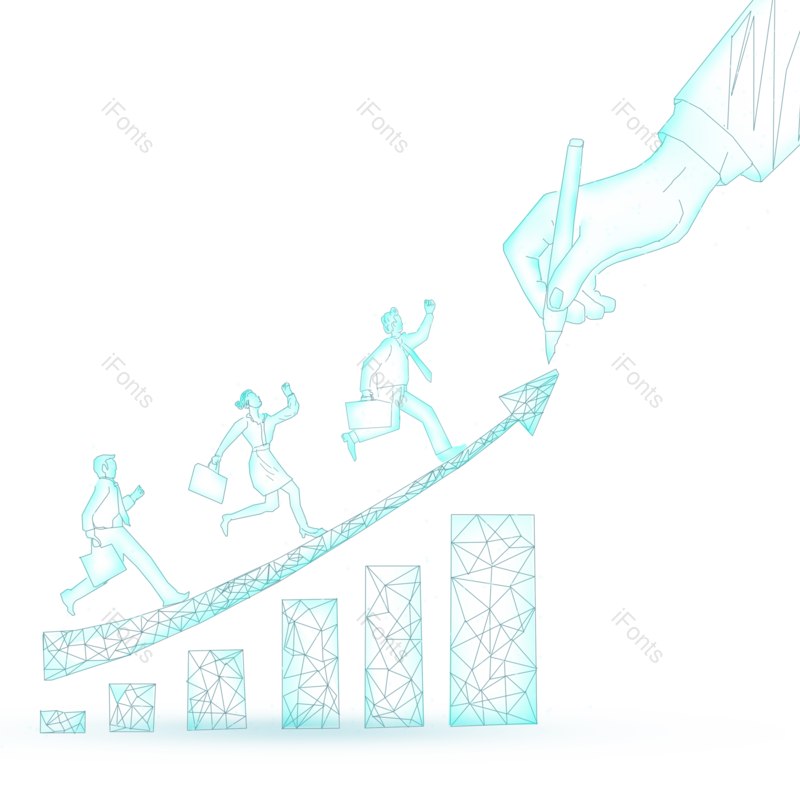 效果图片,线条元素,图表PNG,职业免抠素材